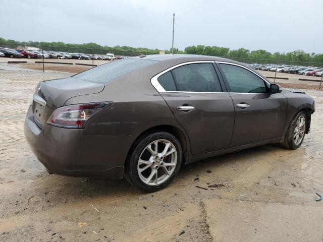 1N4AA5AP2EC456328 - 2014 NISSAN MAXIMA S BROWN photo 3