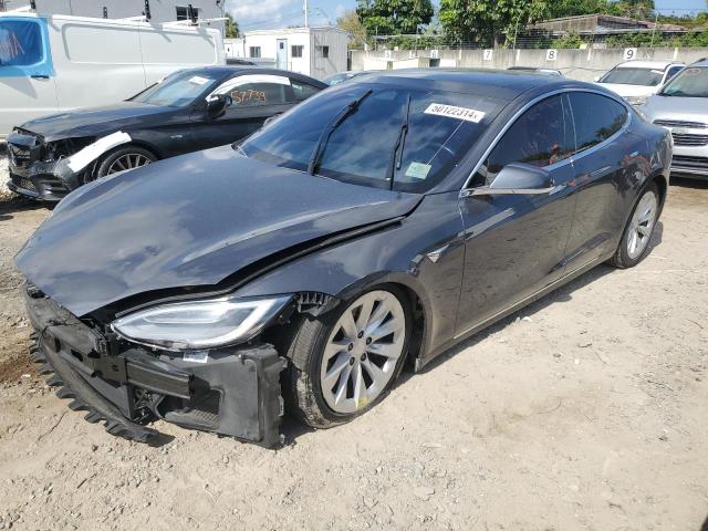 5YJSA1E2XJF292149 - 2018 TESLA MODEL S ნაცრისფერი ფოტო 1