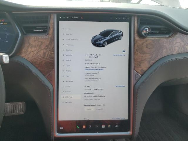 5YJSA1E2XJF292149 - 2018 TESLA MODEL S ნაცრისფერი ფოტო 9