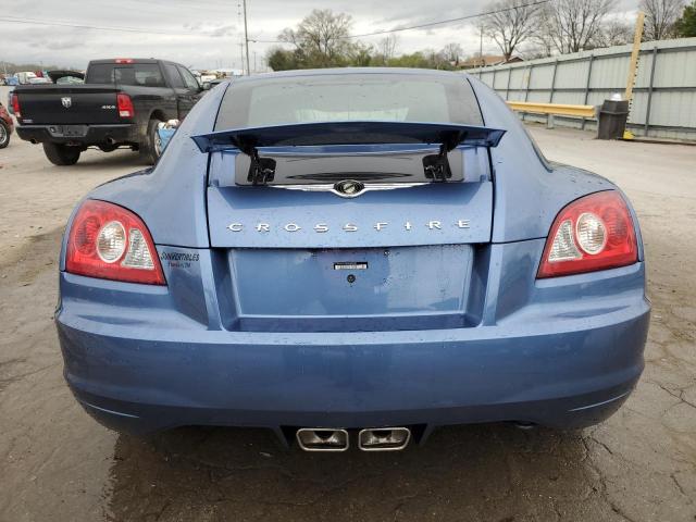 1C3AN69L95X040330 - 2005 CHRYSLER CROSSFIRE LIMITED BLUE photo 6