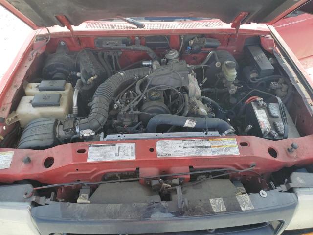 1FTYR10C4WUA94782 - 1998 FORD RANGER RED photo 11