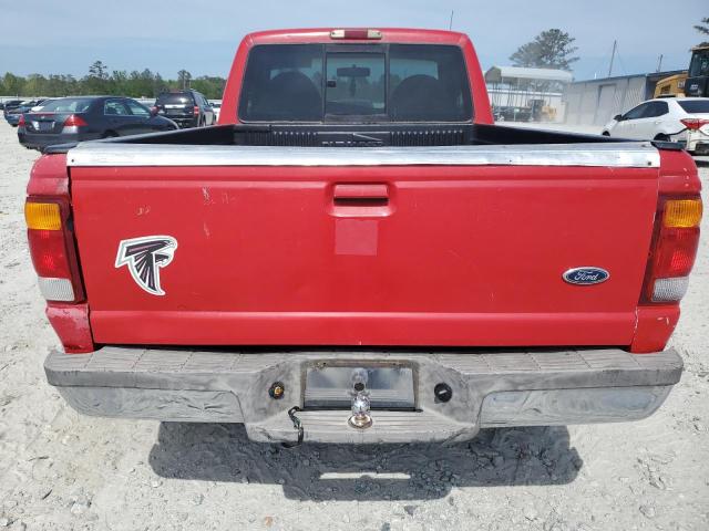 1FTYR10C4WUA94782 - 1998 FORD RANGER RED photo 6