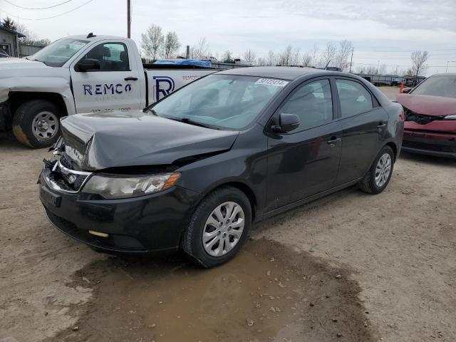 KNAFU4A24D5686636 - 2013 KIA FORTE EX BLACK photo 1