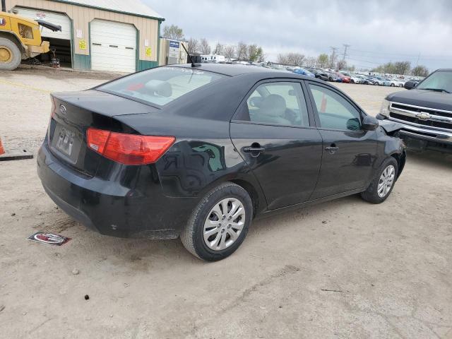 KNAFU4A24D5686636 - 2013 KIA FORTE EX BLACK photo 3