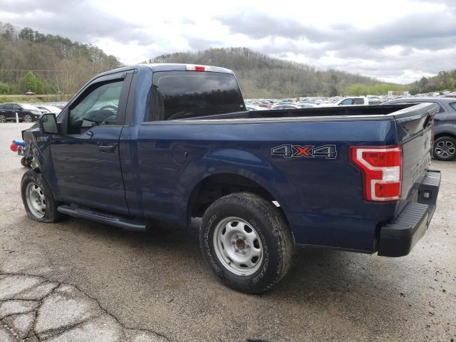 1FTMF1EPXKKF13050 - 2019 FORD F-150 BLUE photo 2