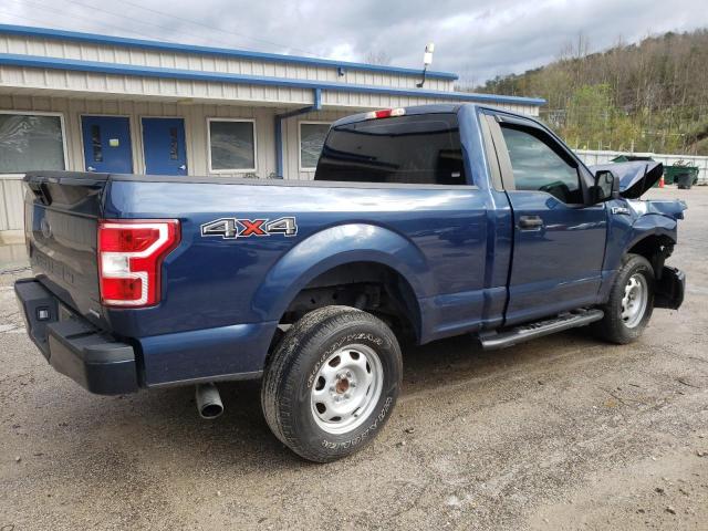 1FTMF1EPXKKF13050 - 2019 FORD F-150 BLUE photo 3