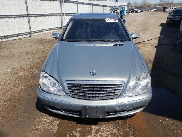 WDBNG83J76A463436 - 2006 MERCEDES-BENZ S 430 4MATIC BLUE photo 5