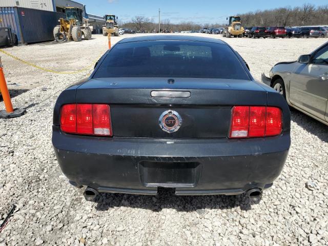 1ZVHT82H495113555 - 2009 FORD MUSTANG GT BLACK photo 6