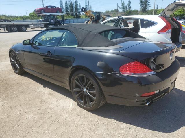 WBAEK13557CN81983 - 2007 BMW 650 I BLACK photo 2