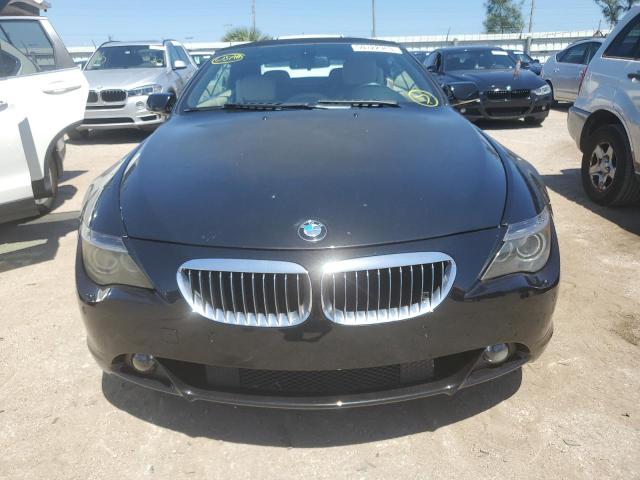 WBAEK13557CN81983 - 2007 BMW 650 I BLACK photo 5