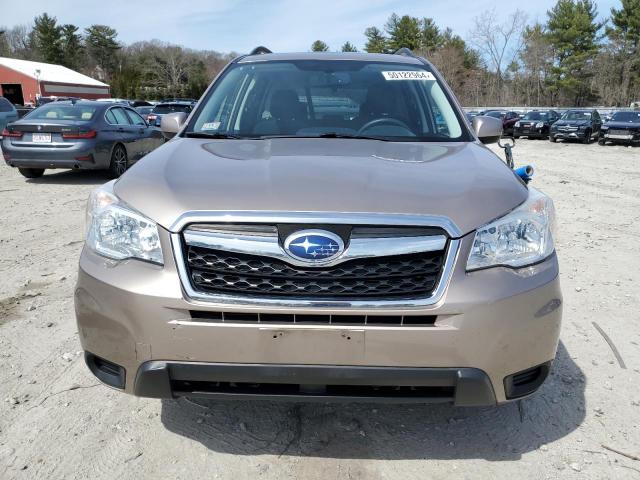 JF2SJADC0FH502180 - 2015 SUBARU FORESTER 2.5I PREMIUM BROWN photo 5