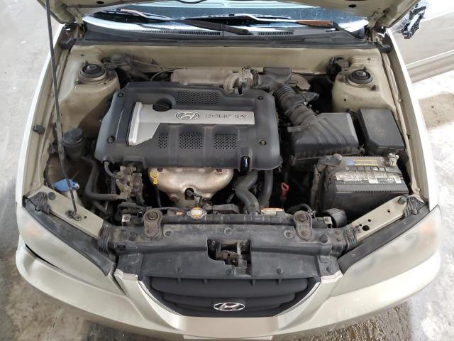 KMHDN46DX6U371250 - 2006 HYUNDAI ELANTRA GLS BEIGE photo 11