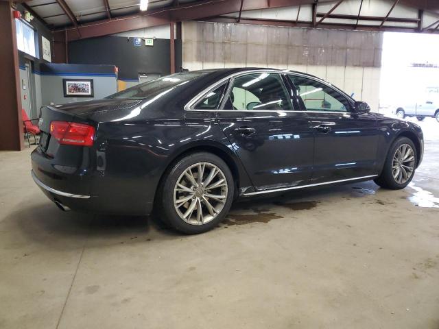 WAUAGAFD9DN008135 - 2013 AUDI A8 QUATTRO BLACK photo 3