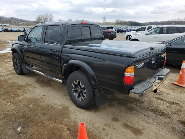 5TEGN92N01Z872824 - 2001 TOYOTA TACOMA DOUBLE CAB PRERUNNER BLACK photo 2