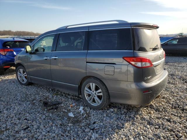 JN8AE2KP9F9133229 - 2015 NISSAN QUEST S GRAY photo 2