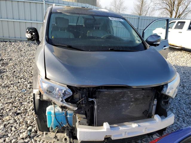 JN8AE2KP9F9133229 - 2015 NISSAN QUEST S GRAY photo 5