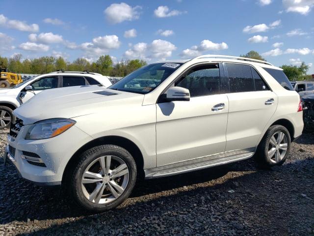 4JGDA5HB3DA128164 - 2013 MERCEDES-BENZ ML 350 4MATIC WHITE photo 1