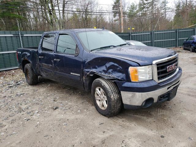 3GTP2VE34BG236609 - 2011 GMC SIERRA K1500 SLE BLUE photo 4