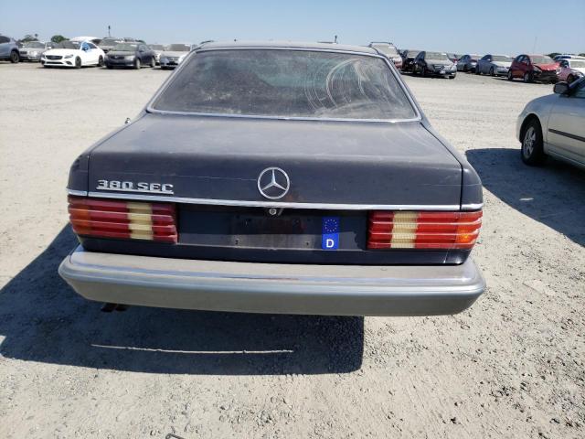 WDBCA43A9DB006068 - 1983 MERCEDES-BENZ 380 SEC BLACK photo 6