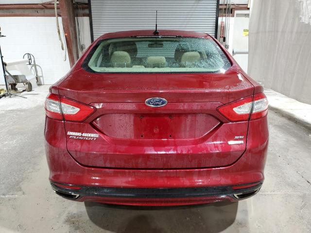 3FA6P0H97ER381819 - 2014 FORD FUSION SE BURGUNDY photo 6