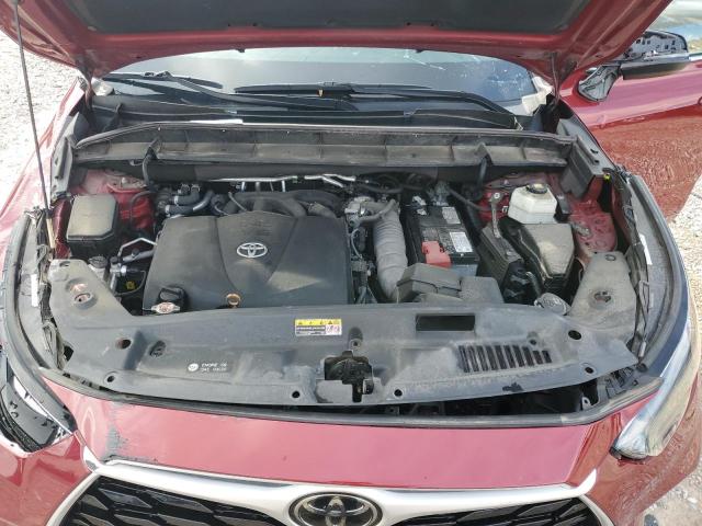 5TDHZRBH2LS014340 - 2020 TOYOTA HIGHLANDER XLE 红色 照片 12