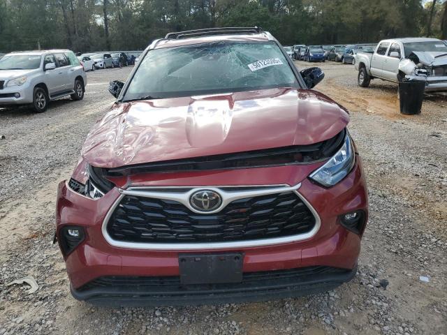 5TDHZRBH2LS014340 - 2020 TOYOTA HIGHLANDER XLE 红色 照片 5