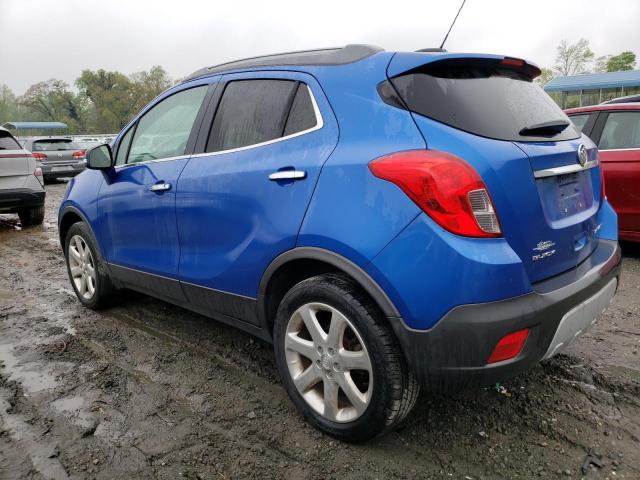 KL4CJGSB7FB211088 - 2015 BUICK ENCORE BLUE photo 2