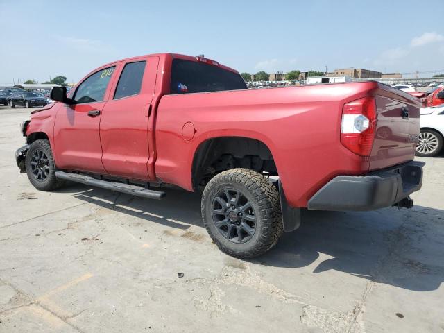 5TFRY5F17MX278906 - 2021 TOYOTA TUNDRA DOUBLE CAB SR/SR5 RED photo 2