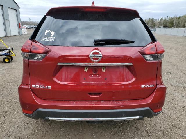 5N1AT2MV9LC805829 - 2020 NISSAN ROGUE S RED photo 6