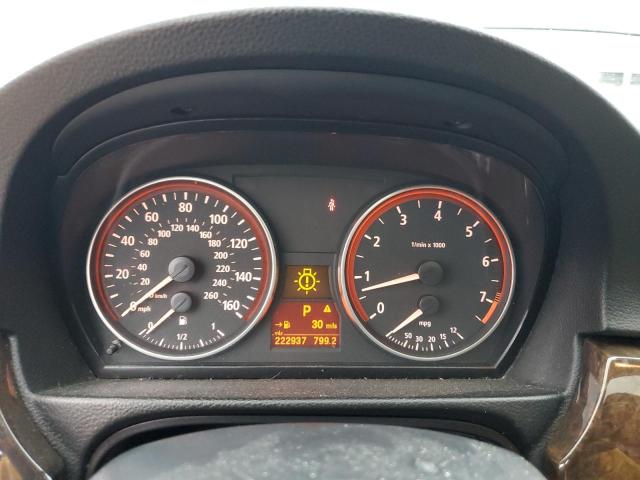 WBAVB17556NK37633 - 2006 BMW 325 I AUTOMATIC შავი ფოტო 9