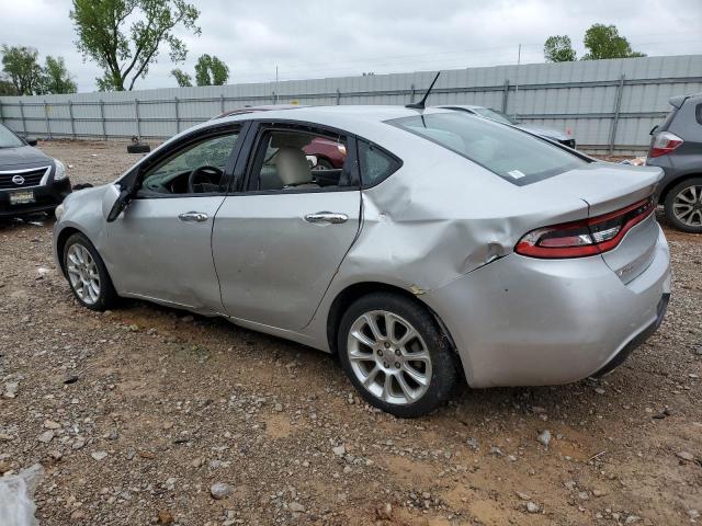 1C3CDFCH2DD331364 - 2013 DODGE DART LIMITED SILVER photo 2