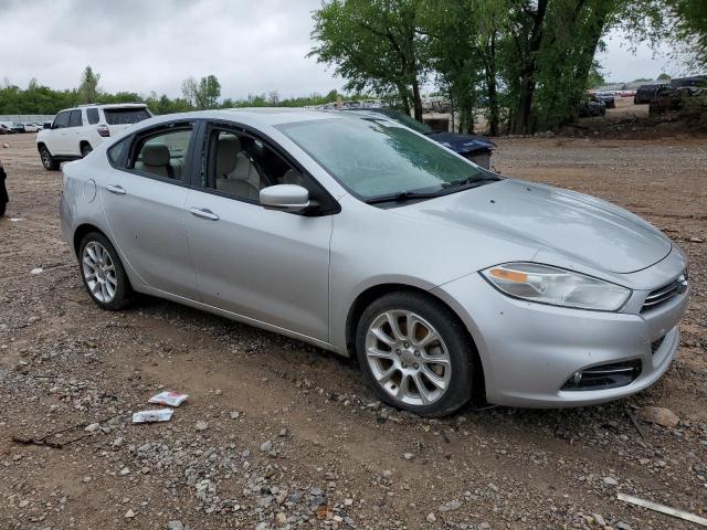 1C3CDFCH2DD331364 - 2013 DODGE DART LIMITED SILVER photo 4