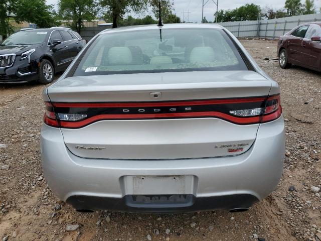 1C3CDFCH2DD331364 - 2013 DODGE DART LIMITED SILVER photo 6