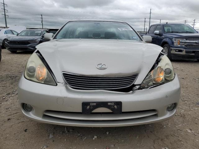 JTHBA30G155057014 - 2005 LEXUS ES 330 SILVER photo 5