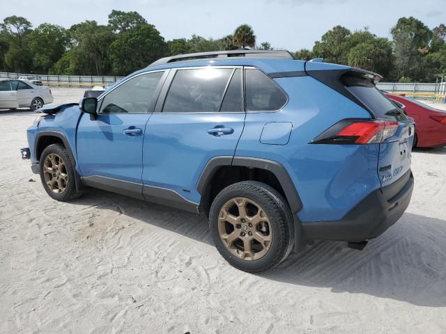 2T3UWRFVXPW179760 - 2023 TOYOTA RAV4 WOODLAND EDITION BLUE photo 2