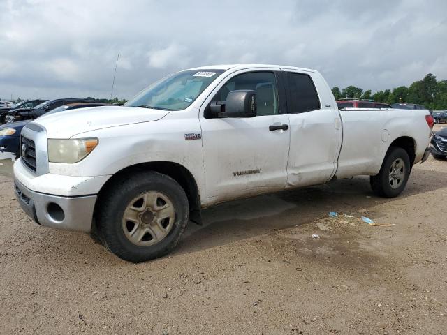 5TFSV541X7X003435 - 2007 TOYOTA TUNDRA DOUBLE CAB SR5 WHITE photo 1