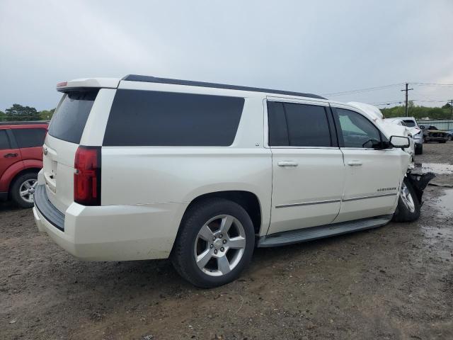 1GNSKJKC5FR125779 - 2015 CHEVROLET SUBURBAN K1500 LT WHITE photo 3