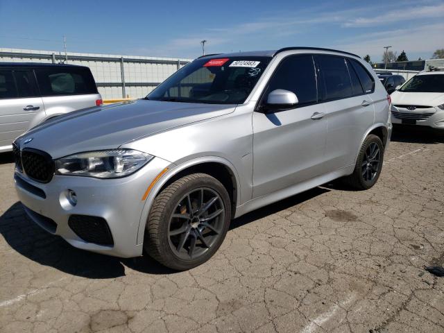 5UXKR0C50F0K65689 - 2015 BMW X5 XDRIVE35I SILVER photo 1