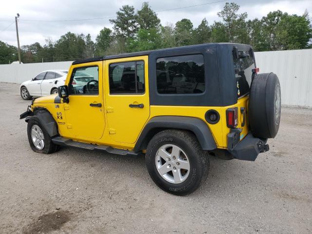 1J4GB39118L512053 - 2008 JEEP WRANGLER U X YELLOW photo 2