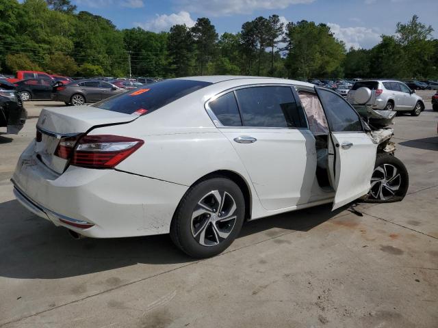 1HGCR2F39HA146761 - 2017 HONDA ACCORD LX WHITE photo 3