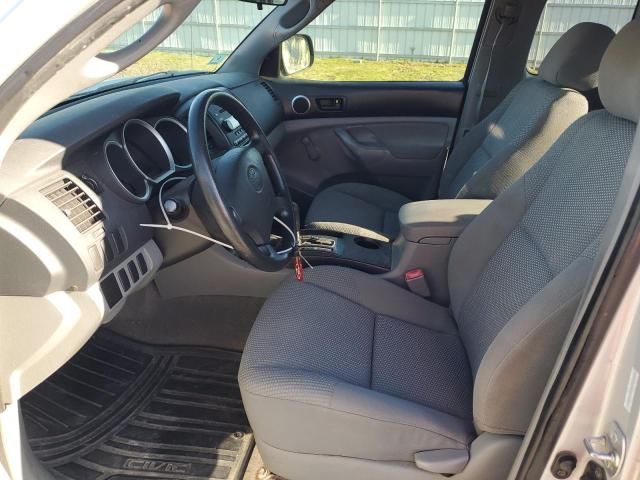 5TETX22N25Z132732 - 2005 TOYOTA TACOMA ACCESS CAB ვერცხლისფერი ფოტო 7