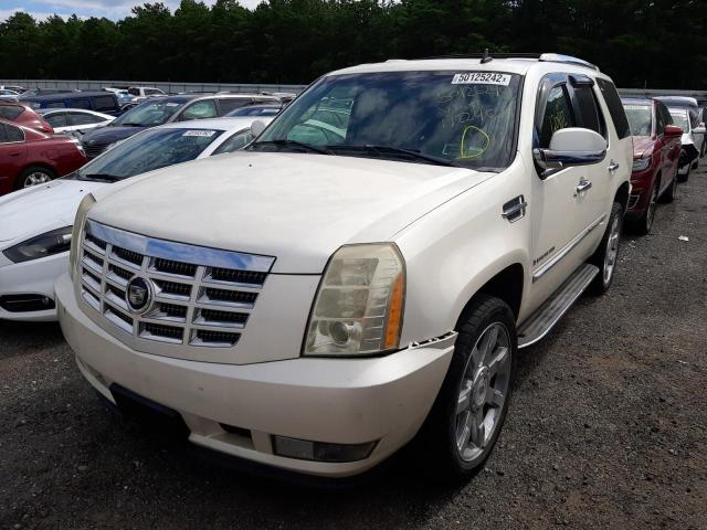 1GYFK63877R112240 - 2007 CADILLAC ESCALADE LUXURY CREAM photo 2