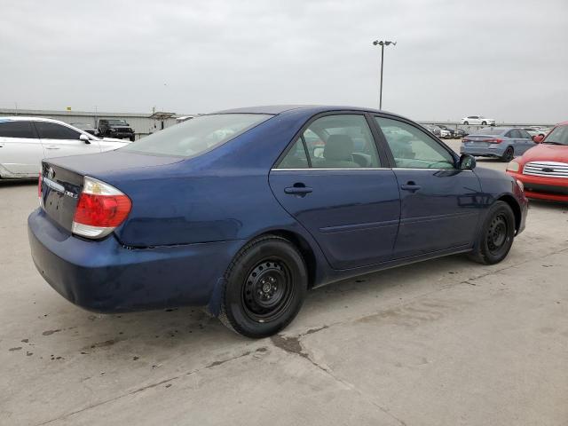 4T1BE32K15U083816 - 2005 TOYOTA CAMRY LE BLUE photo 3