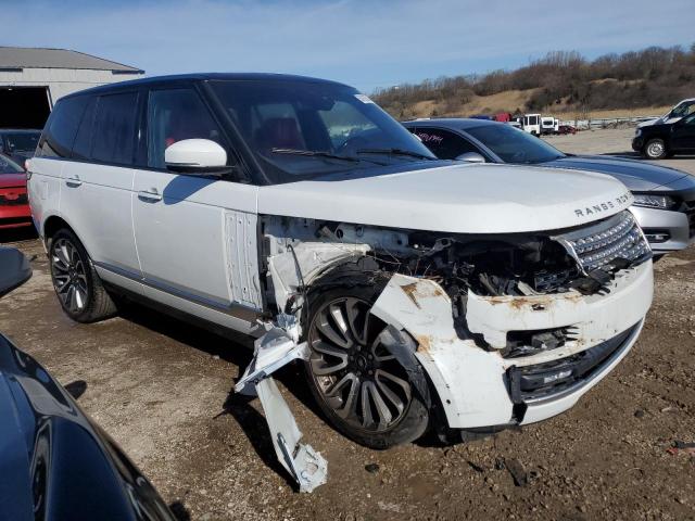 SALGV2FE8HA330823 - 2017 LAND ROVER RANGE ROVE AUTOBIOGRAPHY WHITE photo 4