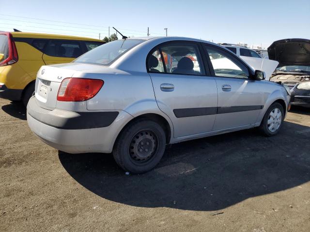 KNADE123676259189 - 2007 KIA RIO BASE SILVER photo 3