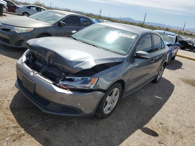 3VW3L7AJ3BM031650 - 2011 VOLKSWAGEN JETTA TDI GRAY photo 1