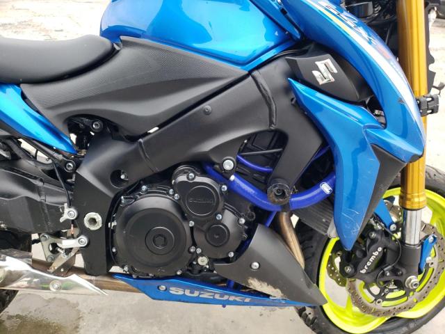 JS1GT79A4G2100525 - 2016 SUZUKI GSX-S1000 BLUE photo 7