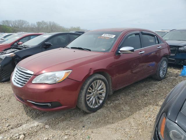 1C3BC2FB3BN595361 - 2011 CHRYSLER 200 LIMITED BURGUNDY photo 1