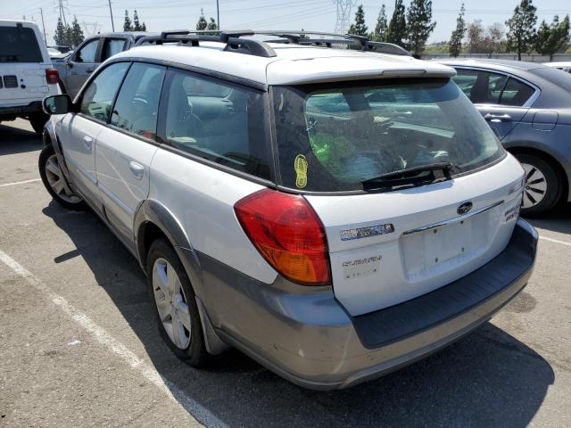 4S4BP67C554357290 - 2005 SUBARU LEGACY OUTBACK 2.5 XT LIMITED SILVER photo 2