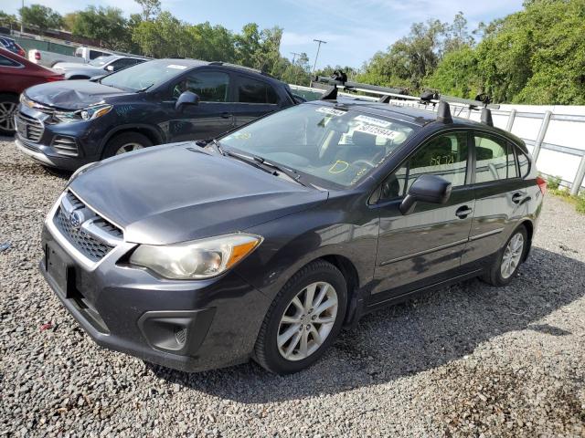 JF1GPAC68E8219173 - 2014 SUBARU IMPREZA PREMIUM GRAY photo 1